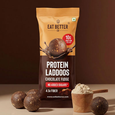Protein Laddu | Chocolate Fudge
