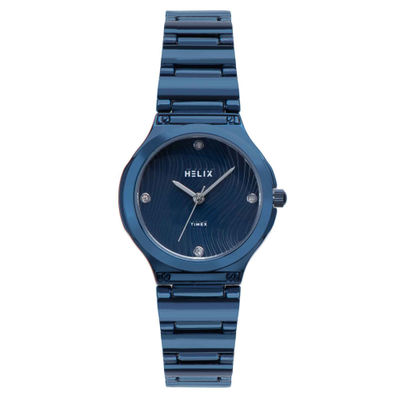 Round Dial Analog Women Watch | TW066HL02T | Blue