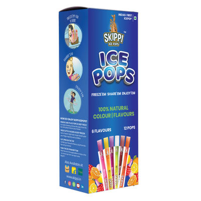All Flavor | Assorted | Box Of 12 Popsicles