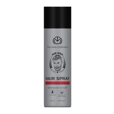 Hair Styling Spray For Men| Strong Hold, Long Lasting, Matte Look & Instant Grip | Natural Shine, Non-Stick, Ultra Hard