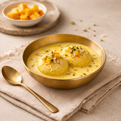Mango Rasmalai