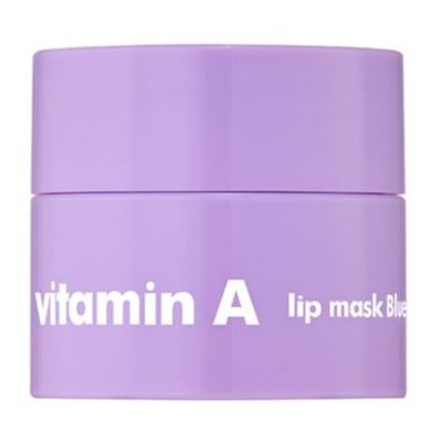 Tha Face Shop Vitamin A Lip Balm Mask With Blueberry Extract & Shea Butter For Soft & Juicy Lips