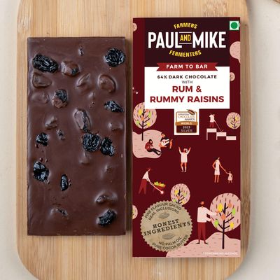Mild Dark Rum & Rummy Raisins Chocolate