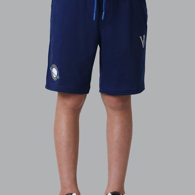 Van Heusen Boys Smart Tech Easy Stain Release Shorts | Denim Melange | 5 to 6 years