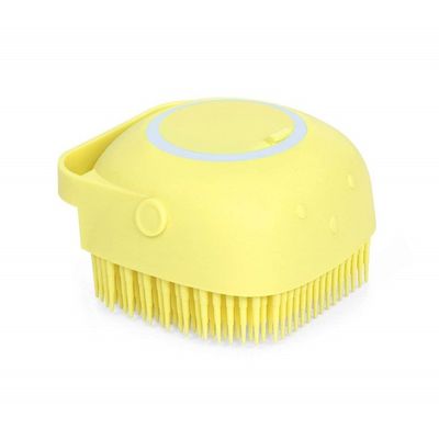 Silicone Shower Scrubber Exfoliating Bath Brush With Soap Dispenser | Mix Color