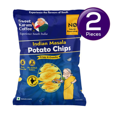Indian Masala Potato Chips - No Palm Oil Combo