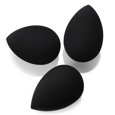 Black Soft Microfiber Beauty Blend Makeup Perfecting Sponge Applicator Puffs