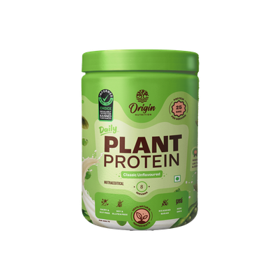 Daily Plant Protein Unflavoured- 8 Servings