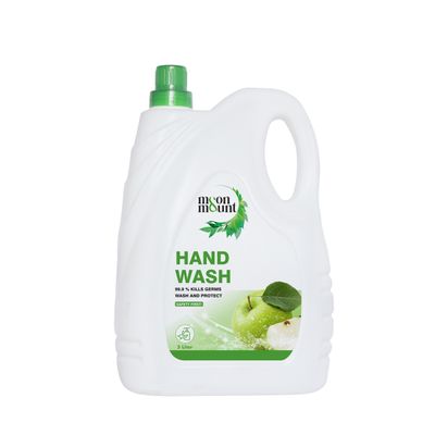 Moon And Mount Hand Wash Protection From Germs Hand Wash Liquids (Green Apple) 5 l