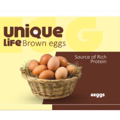 Unique Life Brown egg