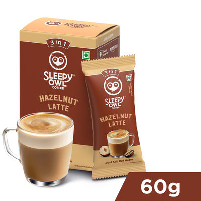 Hazelnut Latte Medium Roast Coffee Premix Sachets