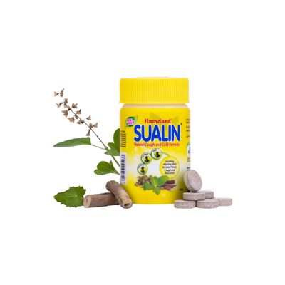 Hamdard Sualin Tablets| Cold - Cough - Absolutely Pure Natural Tablets
