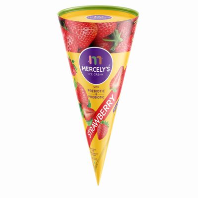 Fruit Filled Cone Strawberry