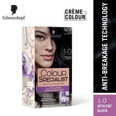 Colour Specialist Permanent Hair Colour 1-0 Opulent Black