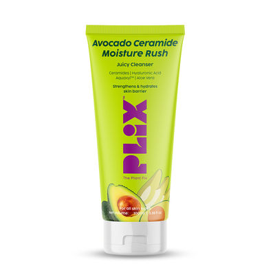 Plix The Plant Fix Avocado Ceramide Moisture Rush Juicy Cleanser To Strengthen Your Skin Barrier