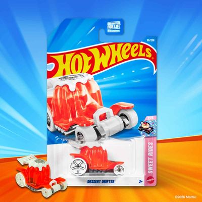 Worldwide Basic Car | HW Dessert Drifter | Toy Car for Kids & Collectors