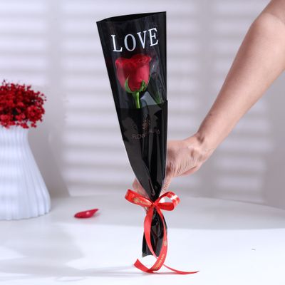 Signature Red Rose in Sleeve