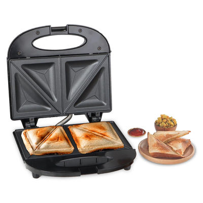 Milton Express 800W Sandwich Toaster with Durable Die Cast Aluminium Plates | Black