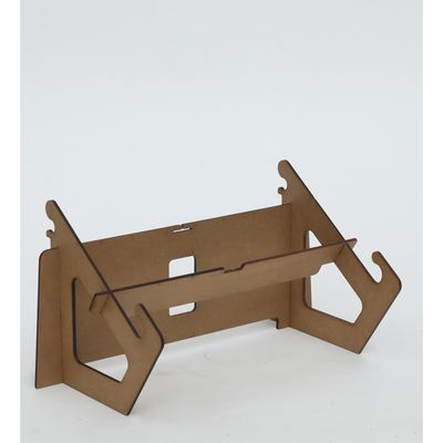 Casacraft From Pepperfry Engineering Wood Portable Table in Natural Finish