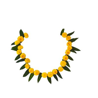 Hoovu Fresh Mango Thorana with Marigold