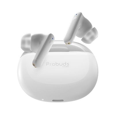 Probuds T31 Wireless Bluetooth earbud TWS | with Mic| 35+ hrs Playtime | ENC | In-ear | Frost White