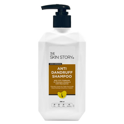 Anti-Dandruff Shampoo For Itchy Oily Scalp Cleanses Moisturizes Hair With Saniscalp