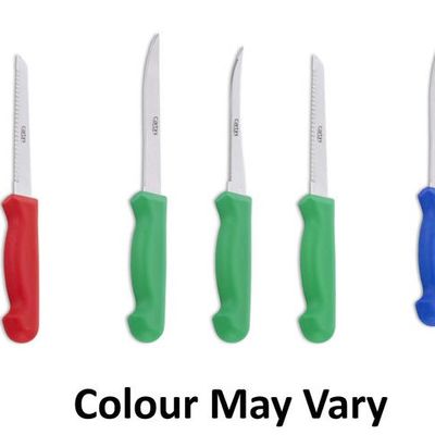 Kitchen Stainless Steel Knife Set (3 Pieces, assorted colour)
