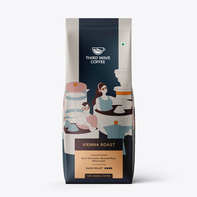 Vienna French Press Medium Dark Roasted Ground Coffee