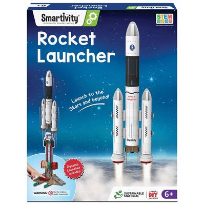Space Rocket Launcher Toy Fun & Educational Diy
