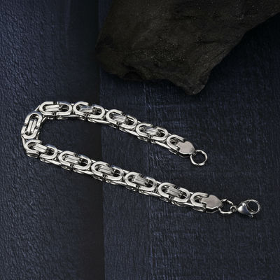 Men's Intelink Bracelet Silver