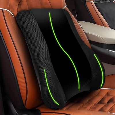 Back Support For Chair & Car Seat, Orthopedic Lumbar Support Memory Cushion