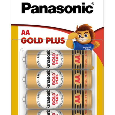 Panasonic Gold Plus AA Battery - Eco-Friendly