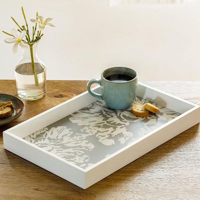 Shade of Grey Wooden Tray