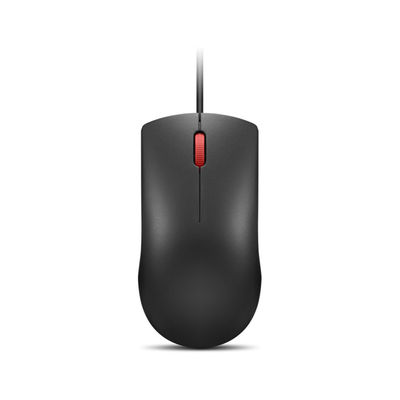 120 Wired Plug & Play USB Mouse, High Resolution 1600 DPI Optical Sensor, 3-Button Design with clickable Scroll Wheel, Ambidextrous, Ergonomic Mouse for Comfortable All-Day Grip (GY51L52636)