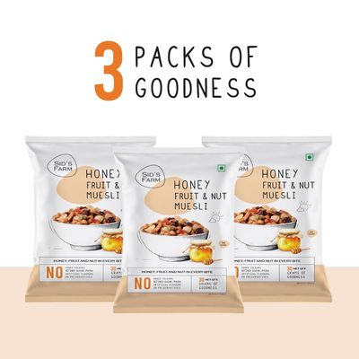 Sid's Farm Honey Fruit & Nut Muesli