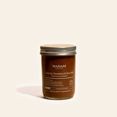 Crunchy Hazelnut & Sea Salt Chocolate Spread | 67% Dark