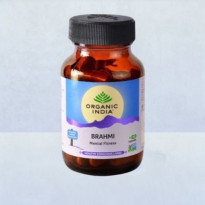 Brahmi 60 Veg Capsules, Naturally Promotes Concentration & Memory