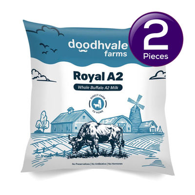 Royal A2 Buffalo Fresh Milk Combo