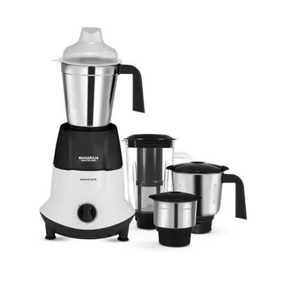 Odacio Elite 750W 4 Jar Mixer Grinder - Black & White