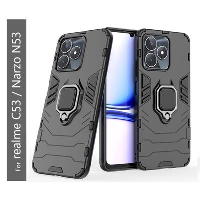 Realme C53 / Realme Narzo N53 Back Cover - Ring Holder Stand Case