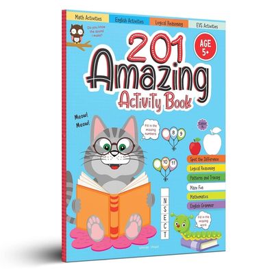 201 Amazing Activity Book - Fun Activities And Puzzles For Children Spot The Difference