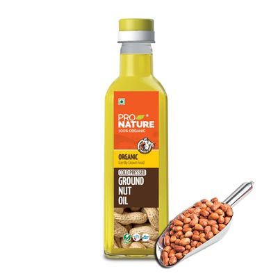 Groundnut (Peanut) Cold Pressed Oil | Healthy Cooking Oil