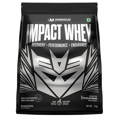 Impact Whey Protein Isolate and Concentrate Powder ProHydrolase Tech | Dutch Chocolate