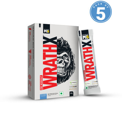 Pre Workout Wrathx With Creapure, Nitroblaze & Bioperine | Cola Frost
