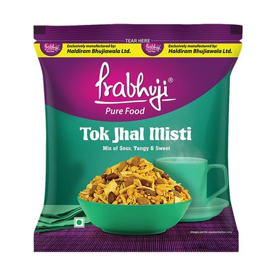 Haldiram Prabhuji Tok Jhal Misti | Sweet & Tangy Snack