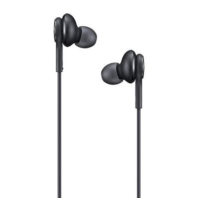 AKG Tuned IC100 Type C Connector Wired Earphones | 1 m Length | AKG-tuned for Superior Sound | Black