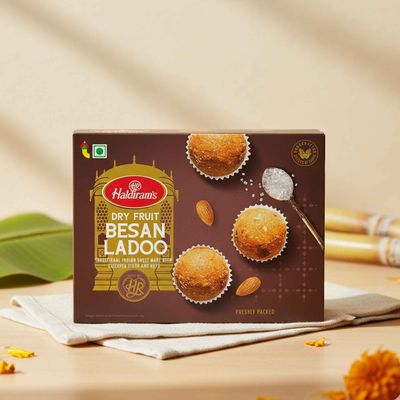 Sweetness Besan Laddu | Dry Fruits