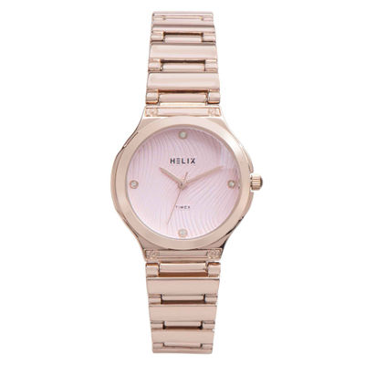 Round Dial Analog Women Watch | TW066HL01T | Pink