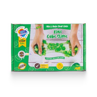 DIY Science Kiwi Cube Slime Kit