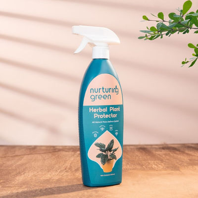 Herbal Plant Protector | 650ml | Plant Spray Bottle with Neem Oil for Plant Care